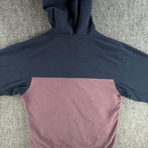 Patagonia Fleece Jacket Girls 2XL Hoodie Jacket Full Zip Snap Pocket Purple Soft - Picture 12 of 12